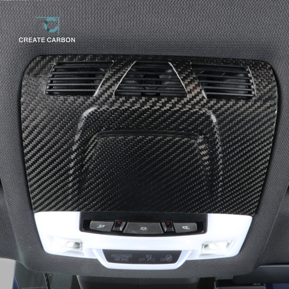 JSWAN Dry Carbon Fiber Reading Light Trim Cover Fit For Supra A90 MK5 2021-2023