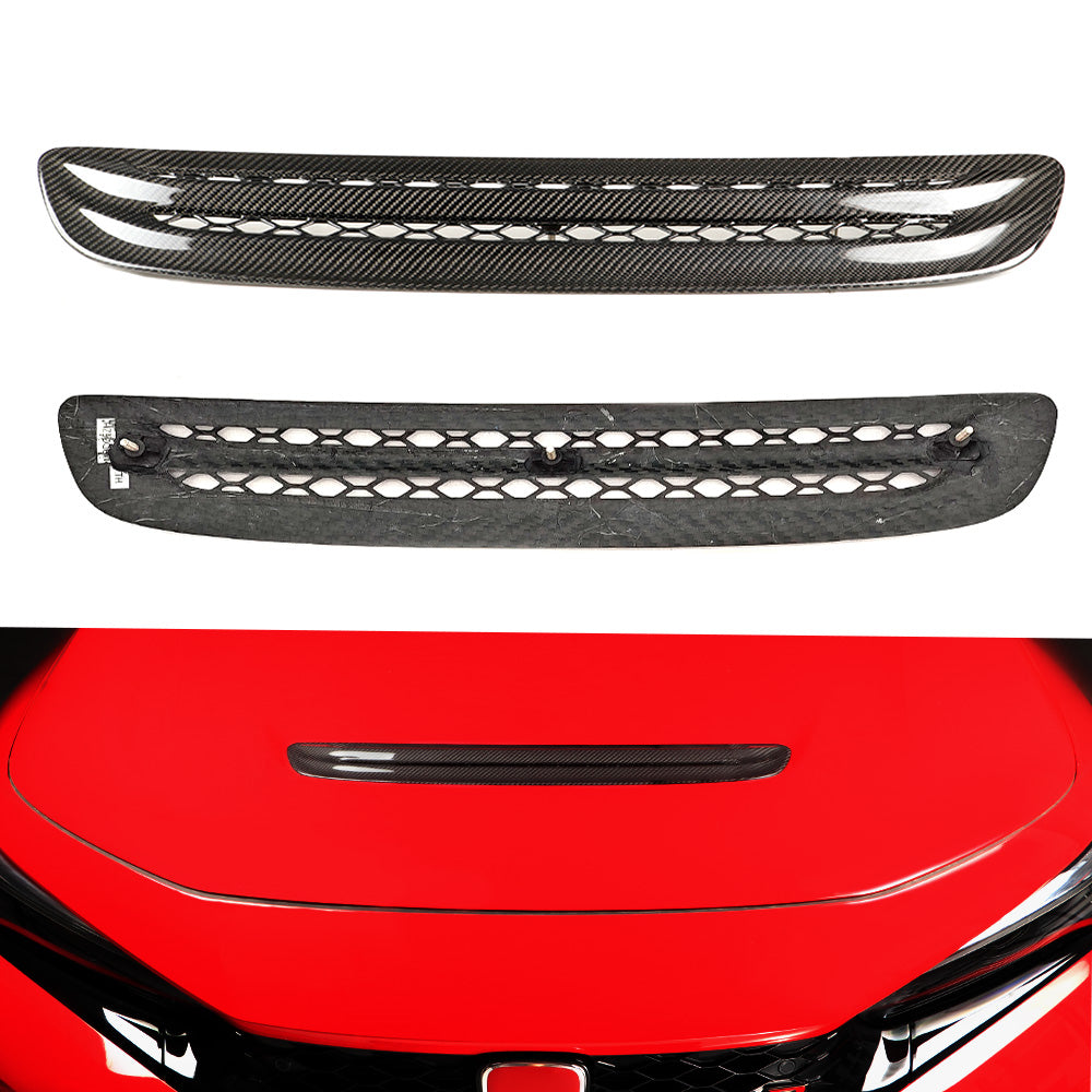 Dry Carbon Fiber FL5 Replacement Hood Air Vents