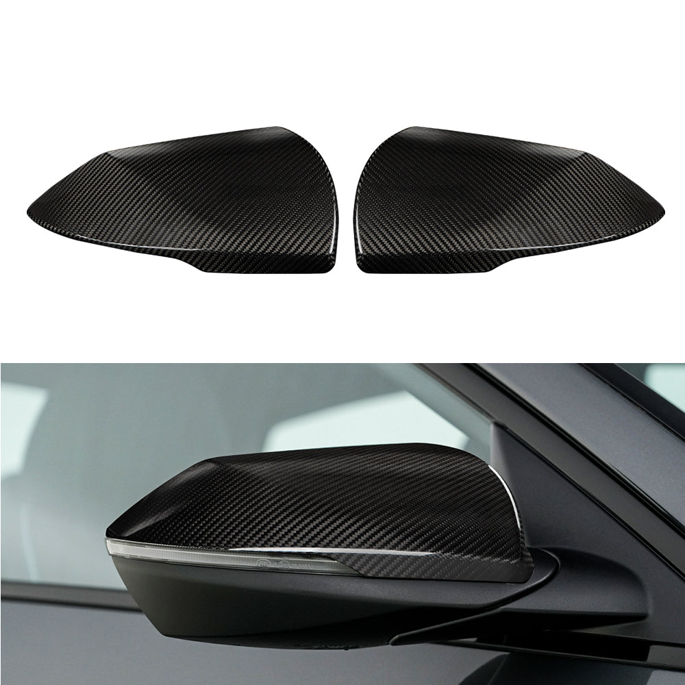 CREATE CARBON 2pcs Real Carbon Fiber Side Rearview Mirror Cover For Hyundai Elantra N 2024+