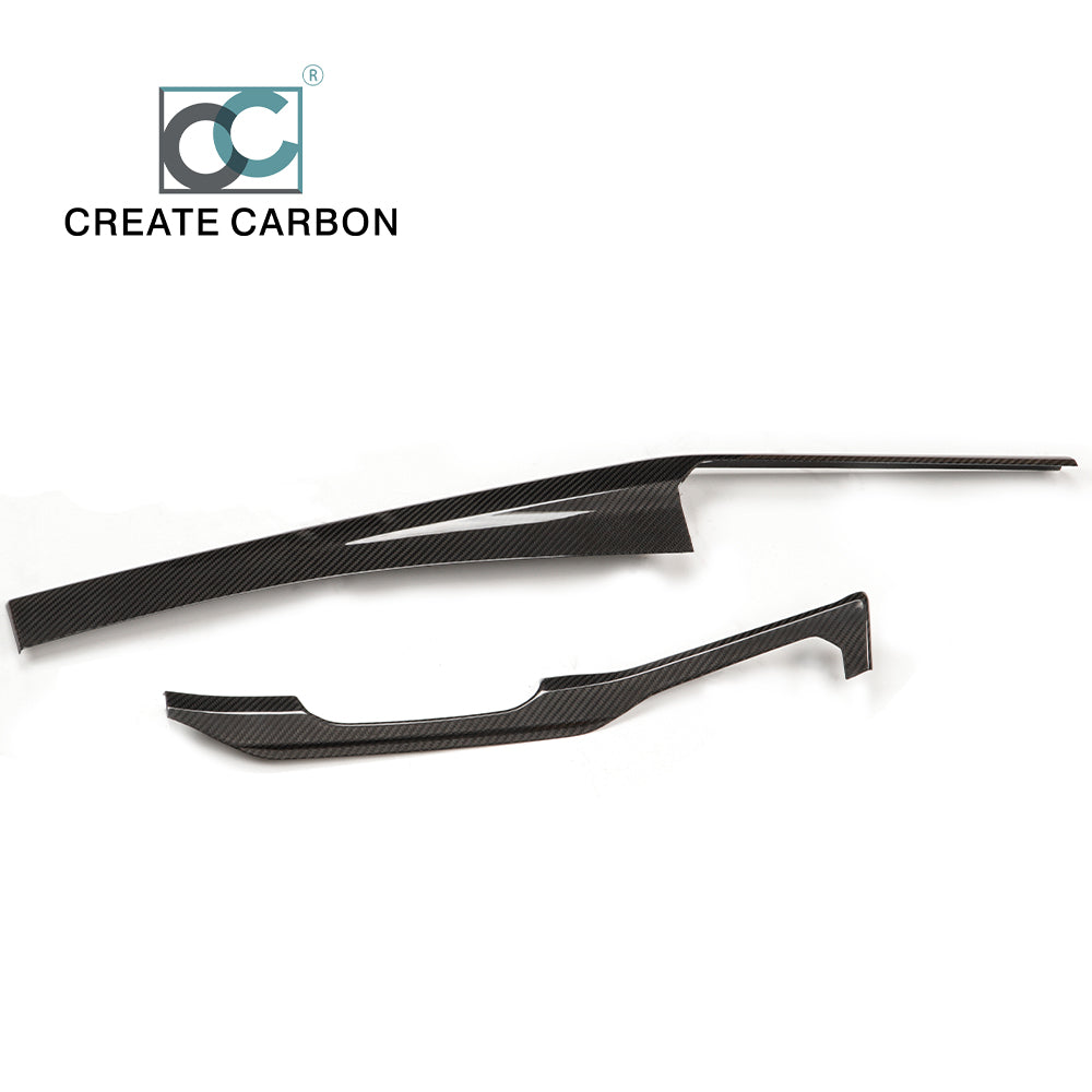 JSWAN Dry Carbon Fiber Dashboard Cover for VW GOLF 8