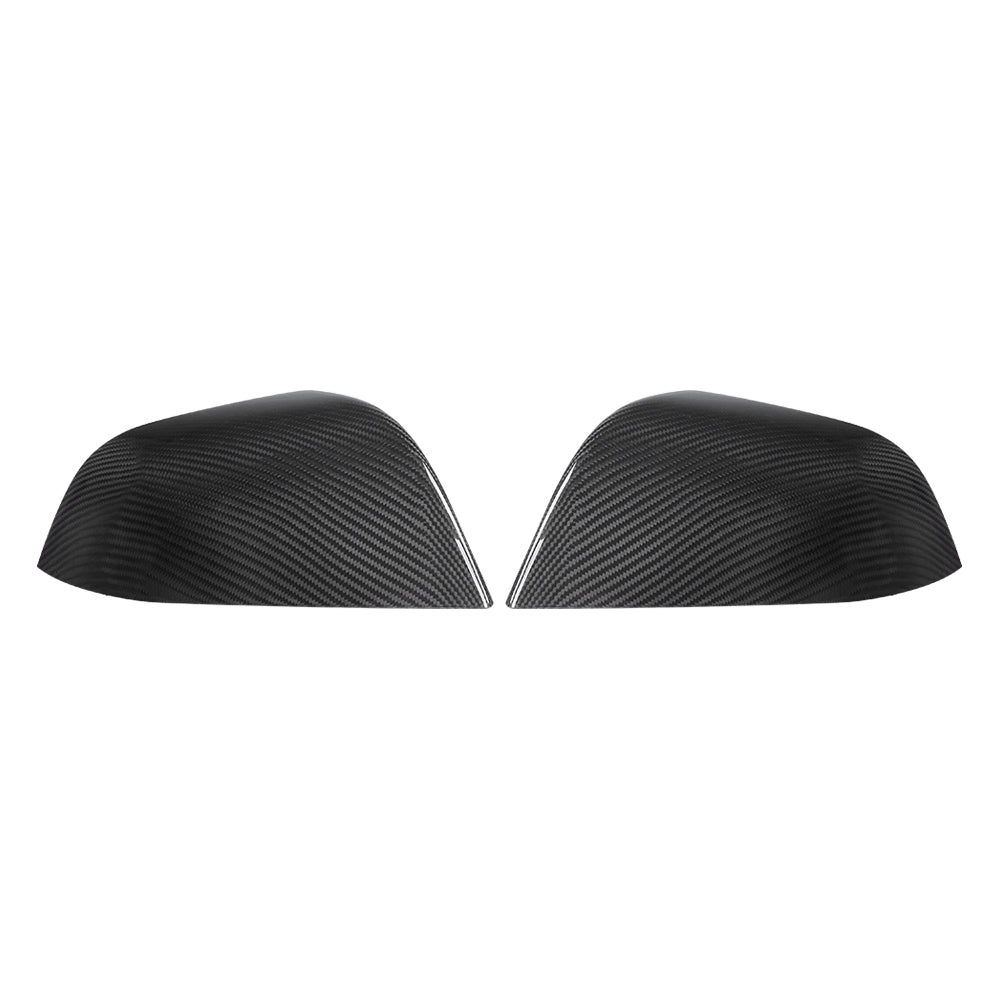 CREATE CARBON Carbon Fiber Rear View Mirror Shell Covers for Tesla Model 3 Highland Performance (2024+) - Sleek Exterior Upgrade