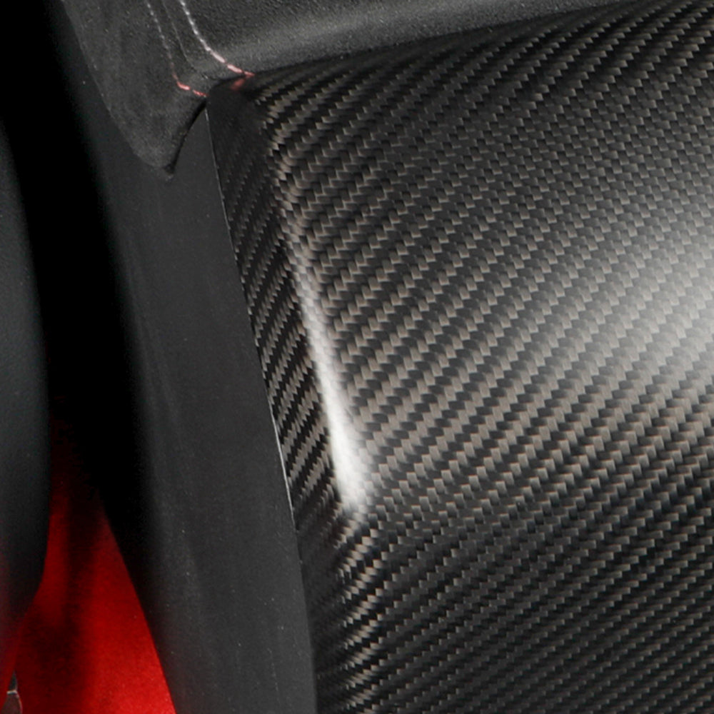 JSWAN Dry Carbon Fiber Rear Kick Panel Cover for Civic Type R FL5 2023