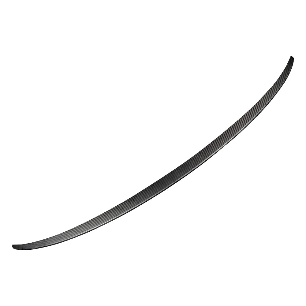 Real Carbon Fiber Spoiler for Tesla Model 3 Highland (2024+) - Matte Black OEM Style Rear Trunk Spoiler Lip