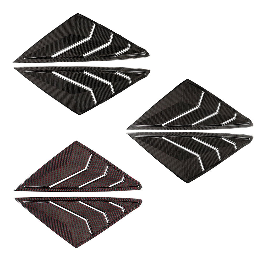 JSWAN Dry Carbon Fiber Louvers For Civic Type R FL5 2023