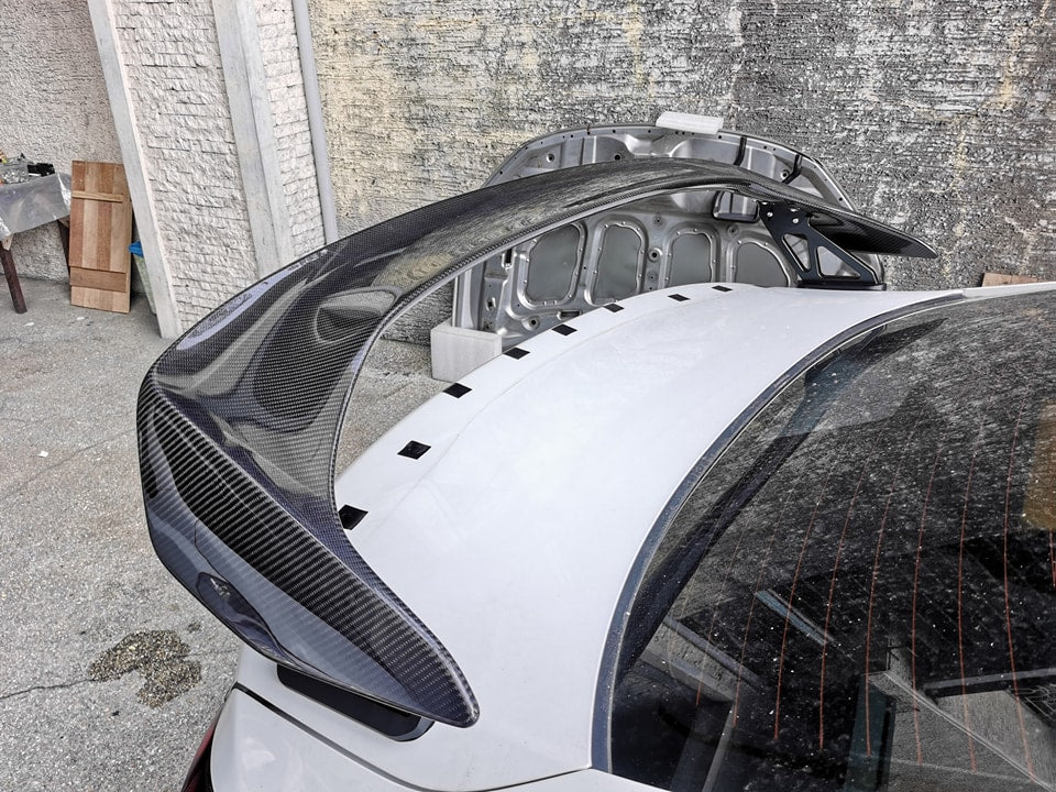 Dry Carbon Fiber Spoiler Replacement for Civic Type R FL5 2023