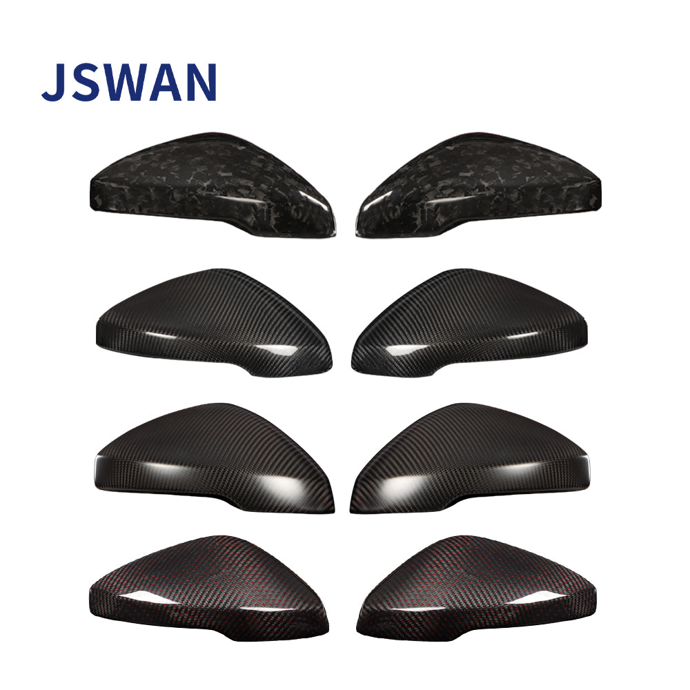 JSWAN Dry Carbon Fiber Rear Mirror Cover for Civic Type R FL5 2023