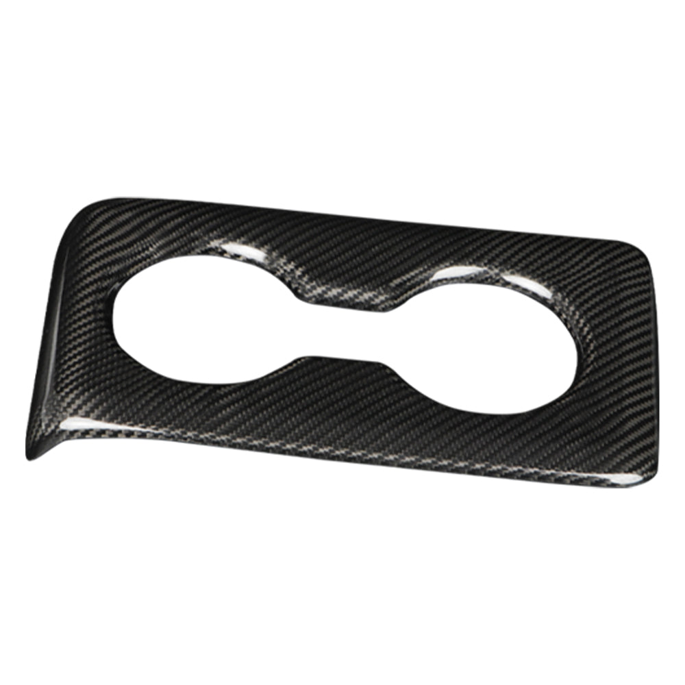 JSWAN Dry Carbon Fiber Rear Cup Holder Cover for Civic Type R FL5 2023