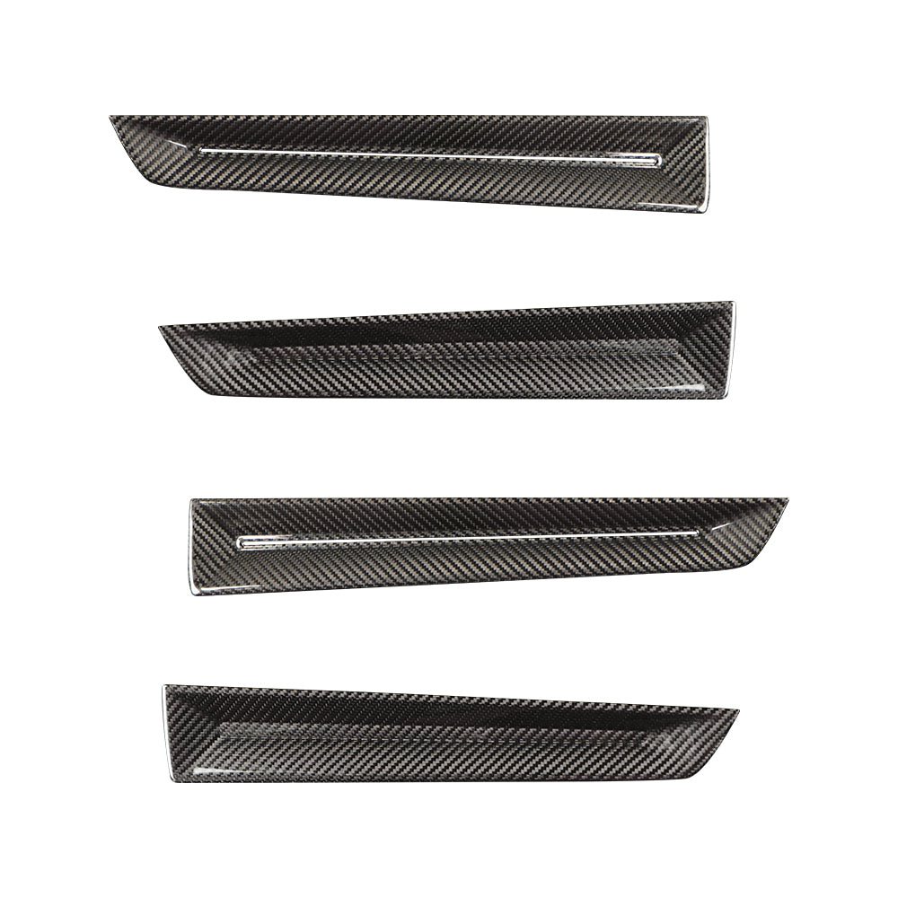 JSWAN Dry Carbon Fiber Door Trims 4pcs for Type R FL5 2023