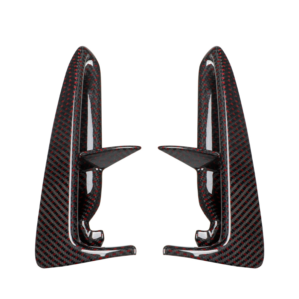 JSWAN Dry Carbon Fiber Front Reflector Cover for Civic Type R FL5 2023