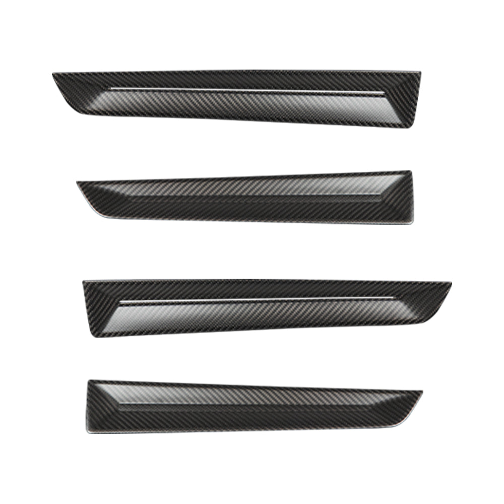 JSWAN Dry Carbon Fiber Door Trims 4pcs for Type R FL5 2023