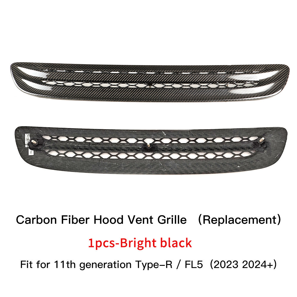 Dry Carbon Fiber FL5 Replacement Hood Air Vents